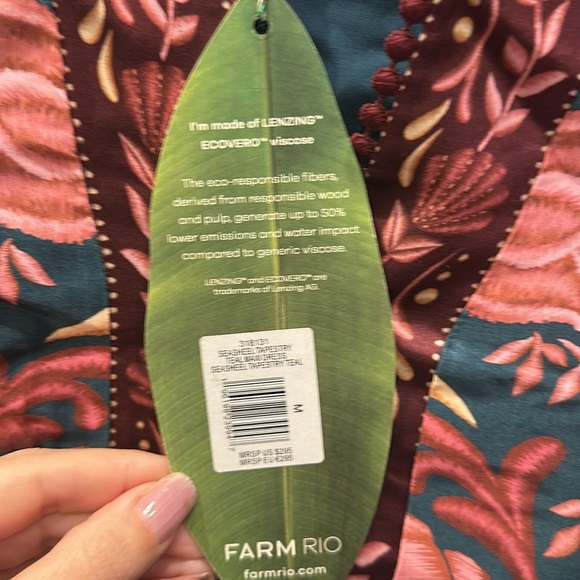 Farm Rio Maxi Dress - Medium -NWT - Picture 3 of 3